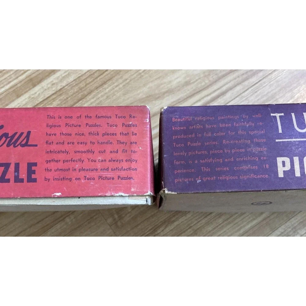 Tuco Religious Jigsaw Picture Puzzles Suffer Little Children & Peter's Denial